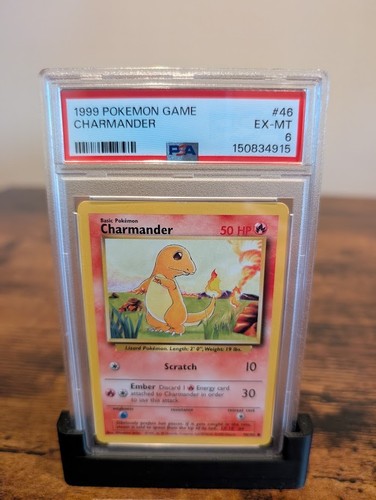 Charmander graded PSA 6 for sale on eBay