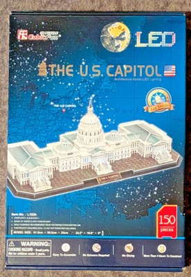 CubicFun 3D Puzzle The Capitol Hill LED Beleuchtung