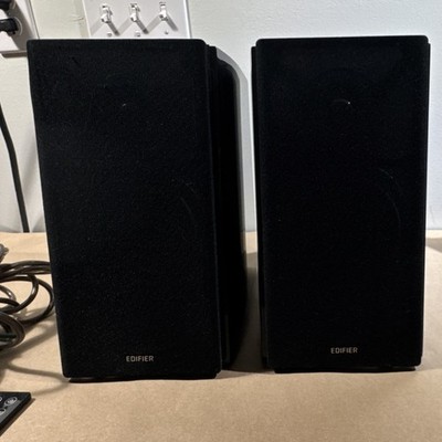 Edifier R2000DB 2.0 Wired & Optical Bookshelf Speakers Black w/ Remote