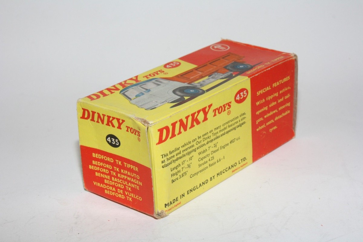 Dinky 435 Bedford TK Tipper, VGC in Original Box | eBay UK