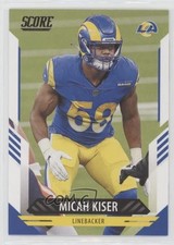 2021 Score Micah Kiser #254 0eb6