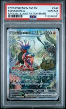 PSA 10 GEM MINT Koraidon ex SIR 247/198 Scarlet & Violet Pokemon TCG on eBay