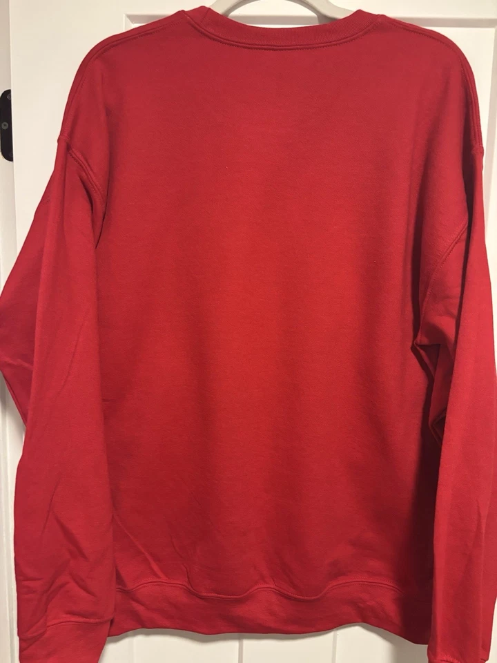 Adulto Navidad Ganso Cuello Redondo Sudadera Talla Grande Foto 4 de 4