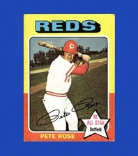 1975 Topps Mini Set-Break #320 Pete Rose VG-VGEX (crease) *GMCARDS*