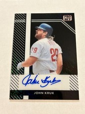 2024 LEAF COLLECTIVE JOHN KRUK 3/5 PRO SET BLACK SHIMMER AUTO PHILLIES SSP B4