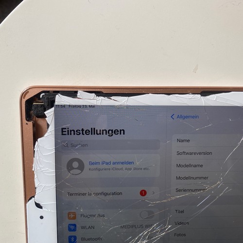 Apple iPad 6. Gen. 32GB, WLAN, 24,64 cm, (9,7 Zoll) - Gold #143 - Bild 6 von 7