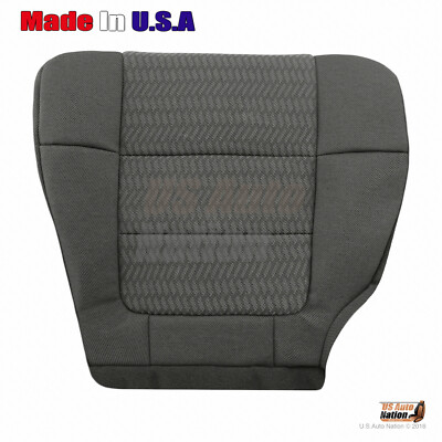 2002 Ford F150 Extended Cab DRIVER Bottom Cloth Seat Cover Color: DARK GRAPHITE