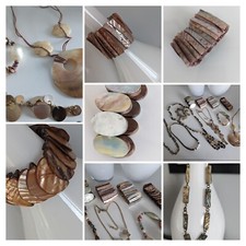 Shell Mother of Pearl Necklaces & Bracelets 11 items Make a Bundle Great Gifts