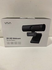 VAVA Webcam 2K with Dual Microphones & Autofo...