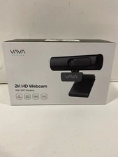 VAVA Webcam 2K with Dual Microphones & Autofocus