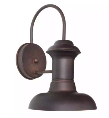 Maxim Lighting 35002EB Wharf 10'' Outdoor Wall Light in Empire Bronze