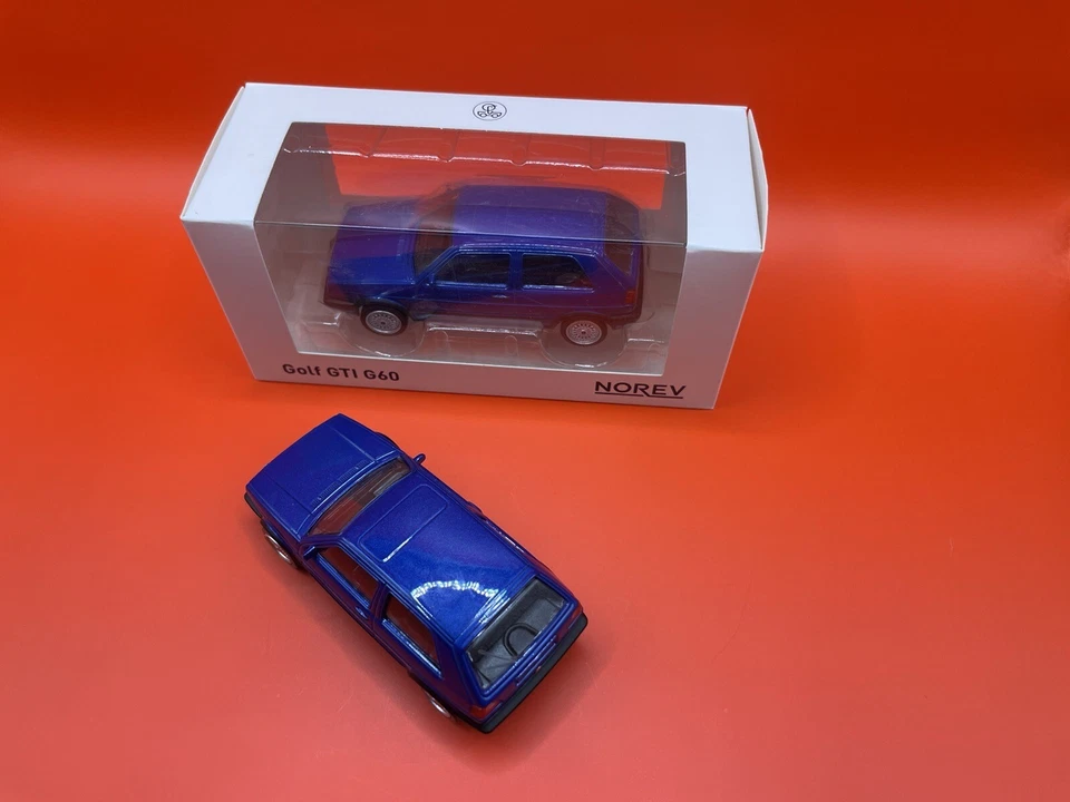 *AZUL LIMITADO* Norev VW MK2 Golf GTI G60 16V 1/43 Modelo Azul BBS RM Jetta VR6 Foto 4 de 4