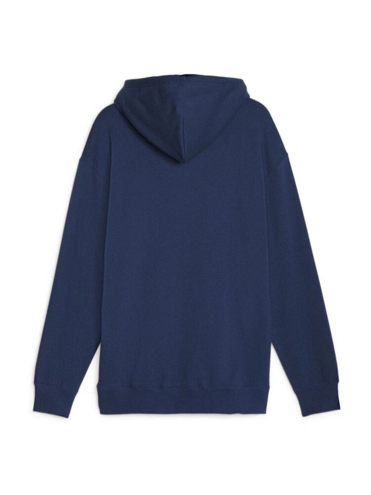 PUMA Liga Casual Navy Blue Hoodie Mens Peacoat Drycell Full Zip