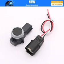Bumper PDC Parking Assist Backup Reverse Sensor & Connector Plug for Chevy GMC