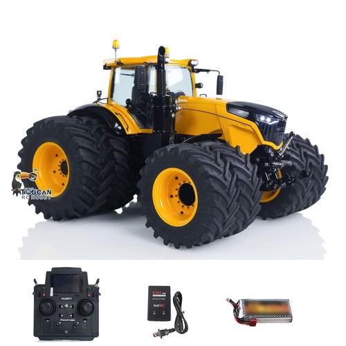 LESU AOUE1050 4x4 1/14 Hydraulic Double Wheels RC Tractor Radio Control Farm Car - Picture 2 of 12