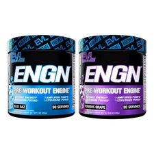 EVL ENGN: Hardcore Pre Workout Mix w/ Creatine for Energy, Pump 30srv BB 11/25