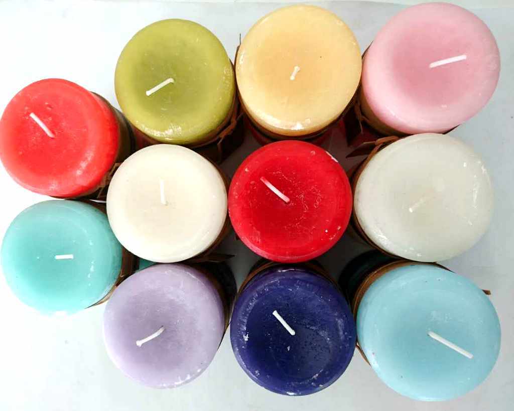 1pc Scented Candles Handmade Rustic Home Decor 72Hr Burn Fragrance Candle 7x15cm