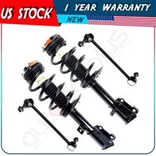 For 09-2019 Dodge Journey Front Strut and coil spring assembly + Sway Bar Link
