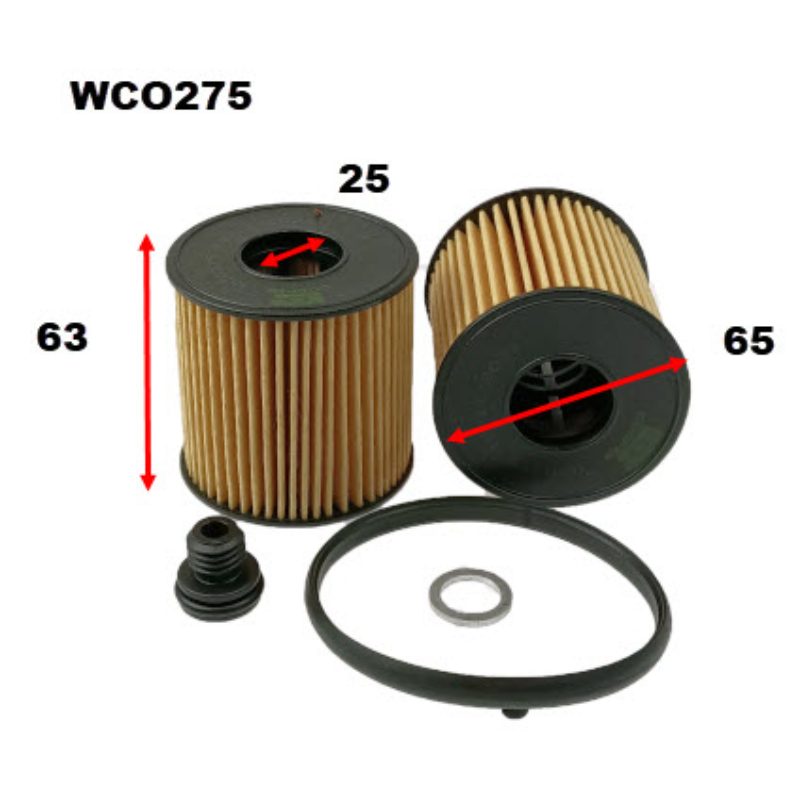 WESFIL COOPER Oil Filter Wco275 suits Hyundai Kona/tucson 2.0l eBay