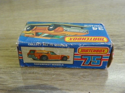 De colección años 70. Matchbox 75 Superfast Perfect No.34 VANTASTIC, Lesley Hecho en Inglaterra - Imagen 21 de 21