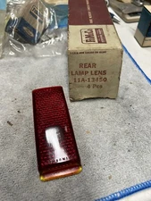 1941-1948 NOS Ford Tail Light Lens Glass STIMSONITE USA MADE ORIGINAL 11A -13450