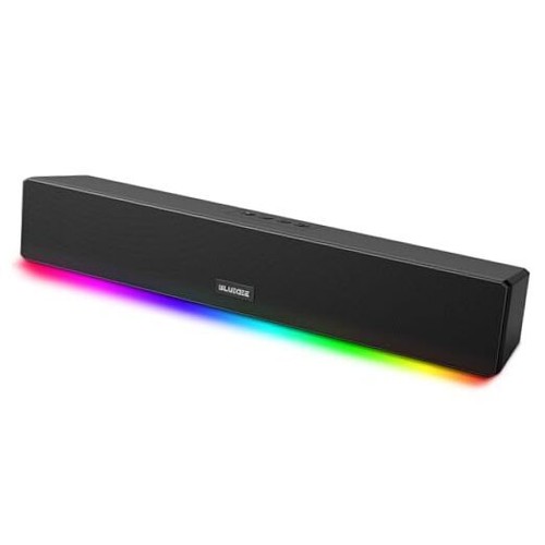 Computer Speakers, HiFi Stereo Portable Bluetooth Speaker, 3.5mm Aux-in