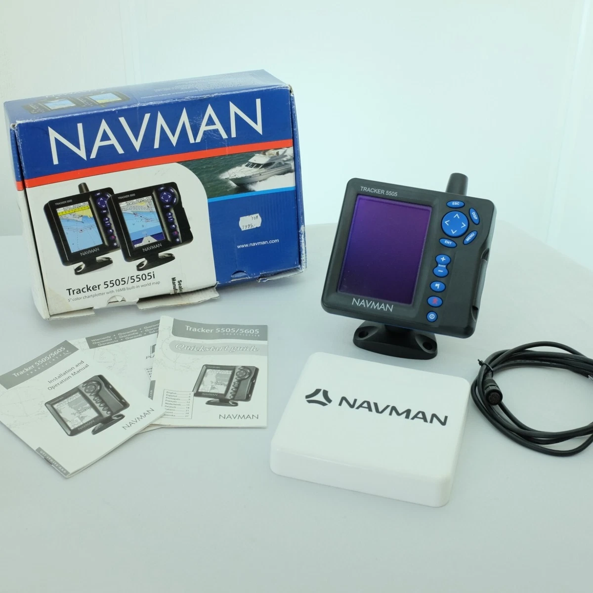 Overfrakke Belyse lastbil NAVMAN NORTHSTAR Tracker 5505i Boat Marine Chartplotter Integrated GPS  Suncover | eBay