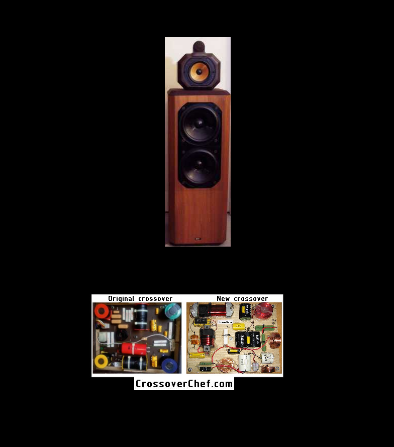B&W 802/ M80 series 80 Speaker - crossovers (NEW) - full upgrade