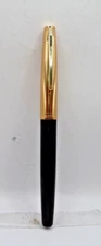 Hero Vintage 332 Black Squeeze Fill Fountain Pen--new in box