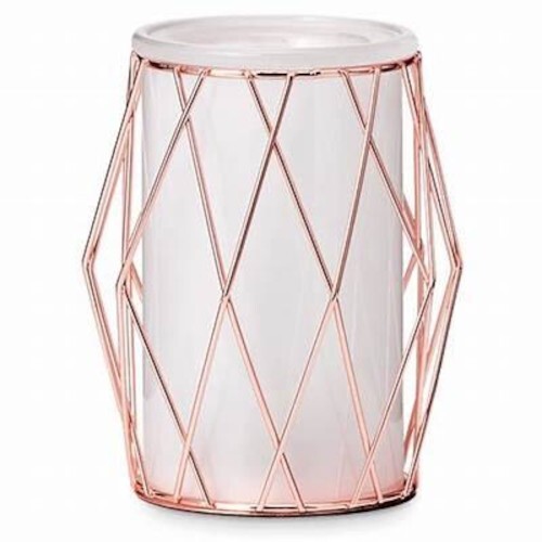 SCENTSY WIRE YOU BLUSHING FULL SIZE WAX WARMER - NEW IN BOX - RETIRED