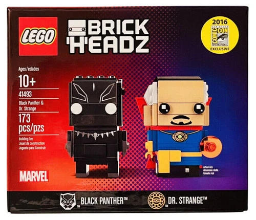 LEGO BRICKHEADZ: Black Panther & Doctor Strange (41493)