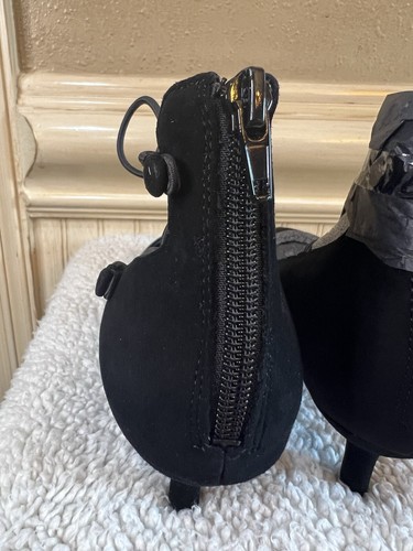 NWT Nine West Women's Novalie Black Suede Shoes, size 9M - Picture 10 of 10