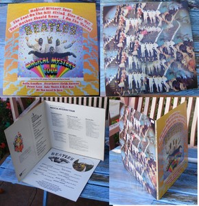 Beatles magical mystery tour album with book