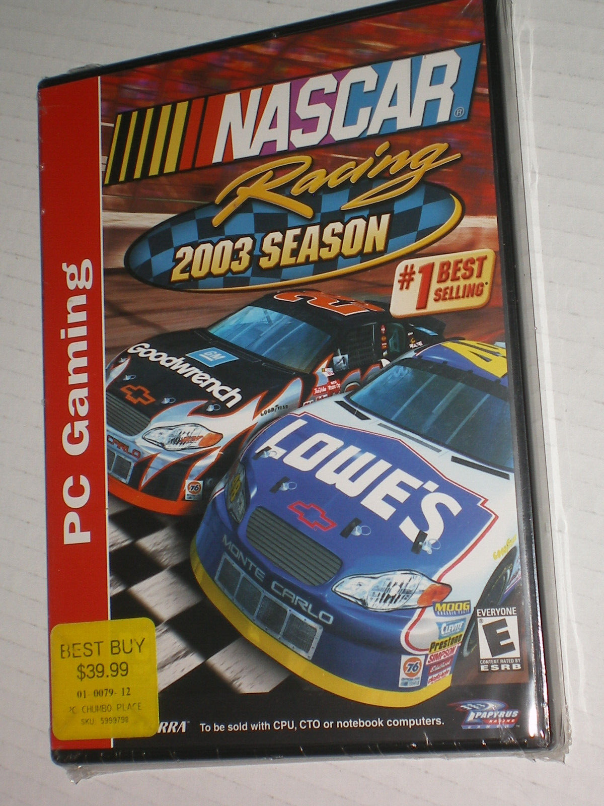 NASCAR Racing 2003 Season (PC Windows, 2003) for sale online eBay