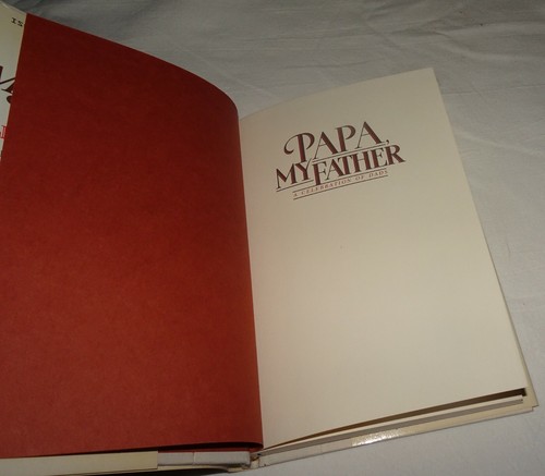 Leo Buscaglia Papa My Father: A Celebration of Dads 1989 1st Edition HC/DJ - Picture 4 of 12