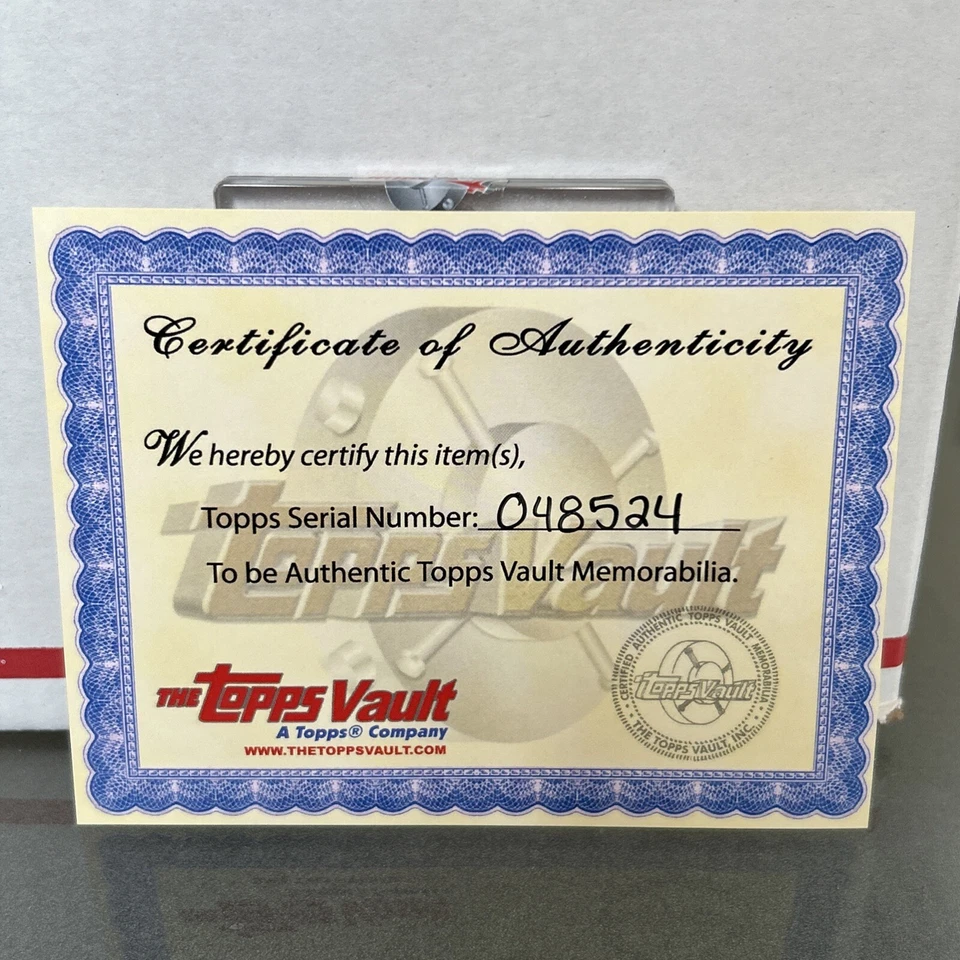 2017 TOPPS VAULT MITCH KELLER HERITAGE MINORS BLANK BACK COA RC PIRATES 1/1 - Image 4 of 4