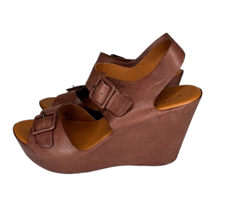 Korkease Womens Susie Sandals Brown Size 10 eBay