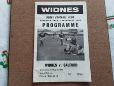Widnes v Salford - August 1968 (Sal1)