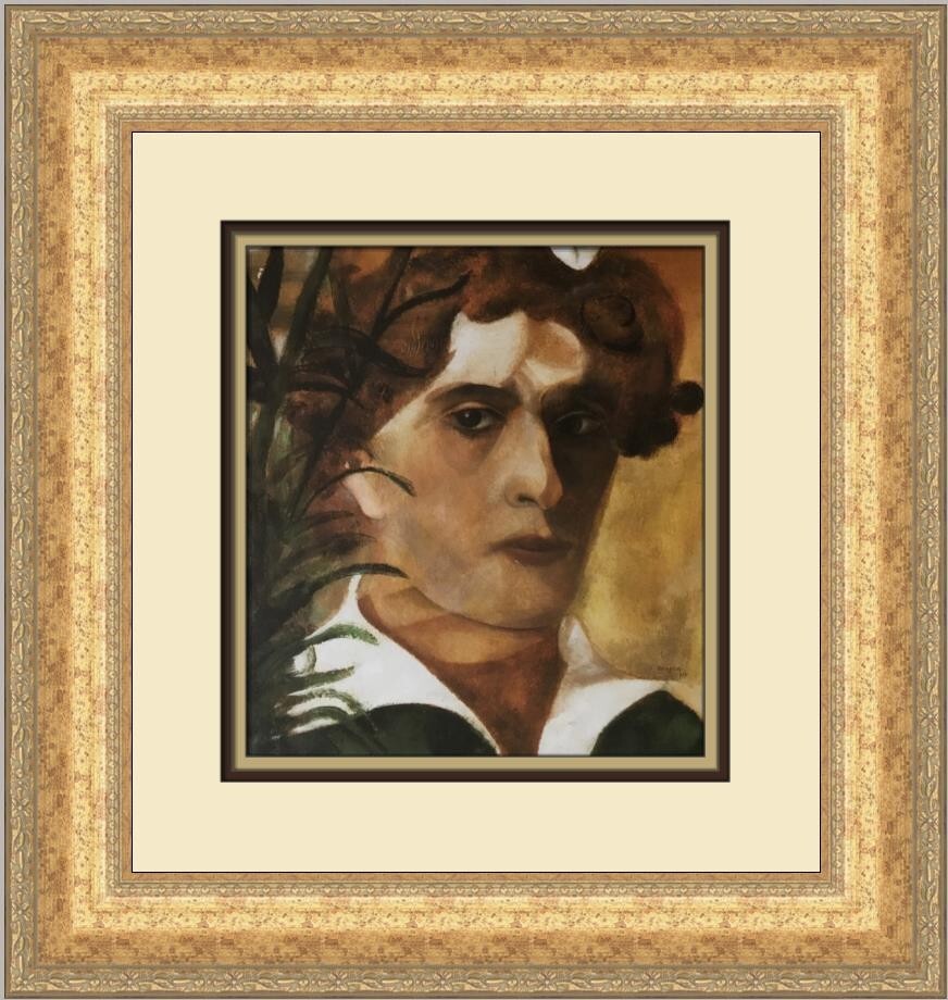 Marc Chagall Self-Portrait Custom Framed Print | eBay