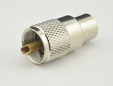 Tram 140-GP Bakelite PL-259 for RG-8 RG-213 9913 Gold Plated RF Pin UHF Male