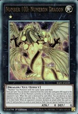 Number 100: Numeron Dragon - Ultimate Rare 1st Edition RA01-EN039 - NM - YuGiOh