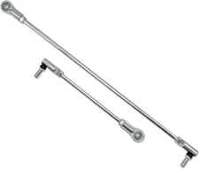 3/8-24 Short & Long Tie Rod Set W/Ends Replacement Fits Yerf Dog Go Kart Cart