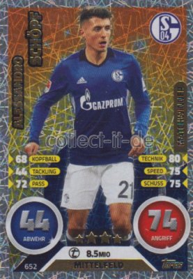 Match Attax Extra 16/17 2017 - 652 - Alessandro Schöpf - Matchwinner