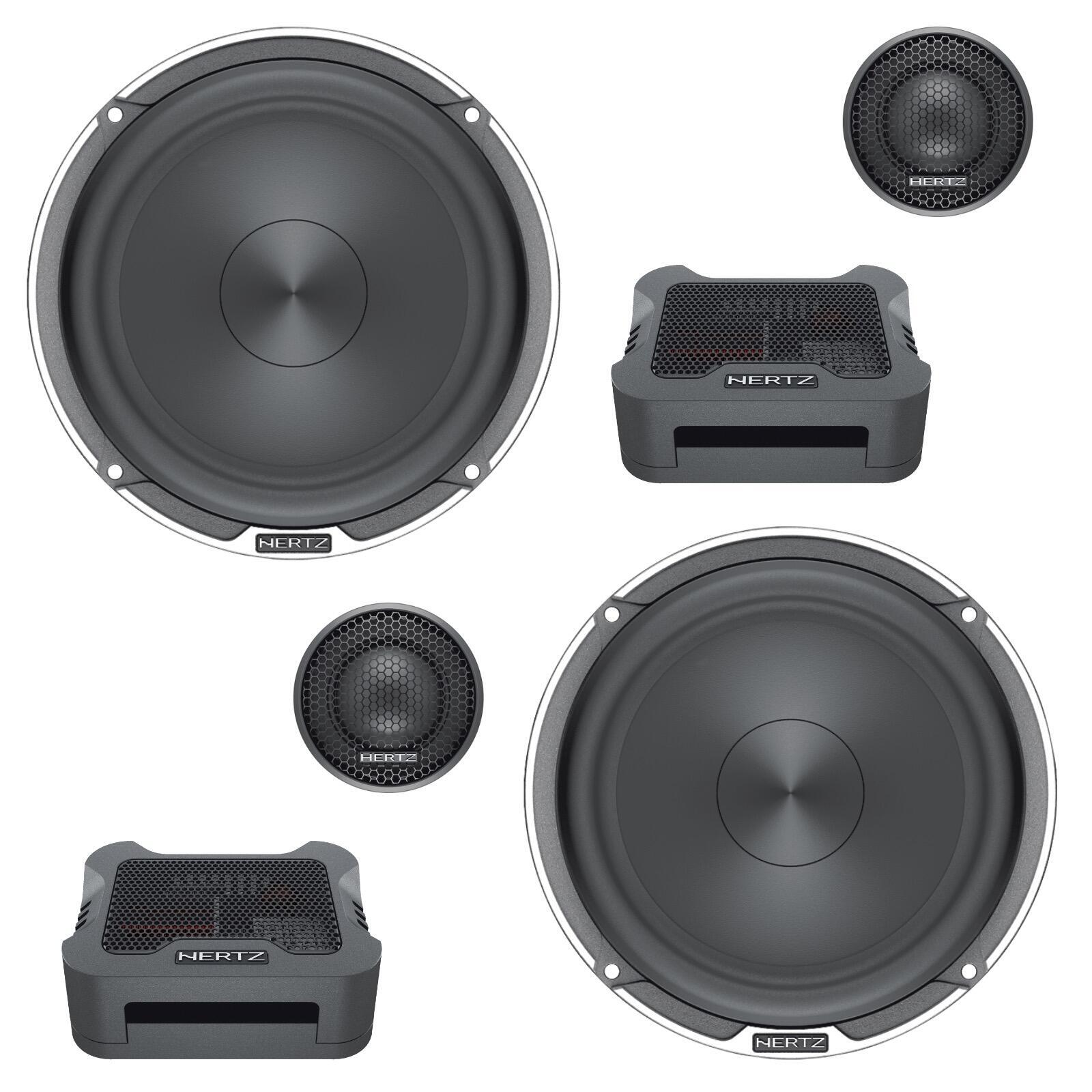 Hertz Mille Pro MPK 165.3 6.5"" 16.5cm Car 2 Way Component Speaker 110w RMS Pair
