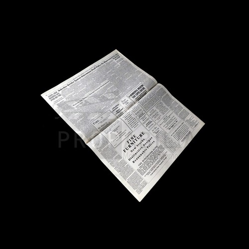 WATCHMEN Russ Have A-Bomb Newspaper Movie Prop (0062-5632) - Picture 3 of 4