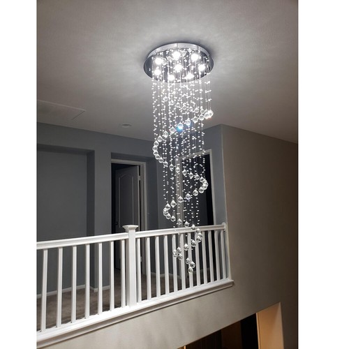 Modern Ceiling Lamp LED Chandelier Flush Mount Ceiling Fan Light for Living Room - Picture 7 of 204