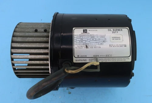 Emerson Motor For Beckett Oil Burner 115V 2.35 A 3450 RPM 1/7 HP SD55GYJTK-5871