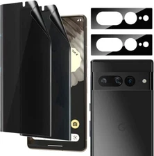 4X Anti-Spy Hydrogel Soft Screen Protector Lens For Google Pixel 10 9 Pro XL 8 7