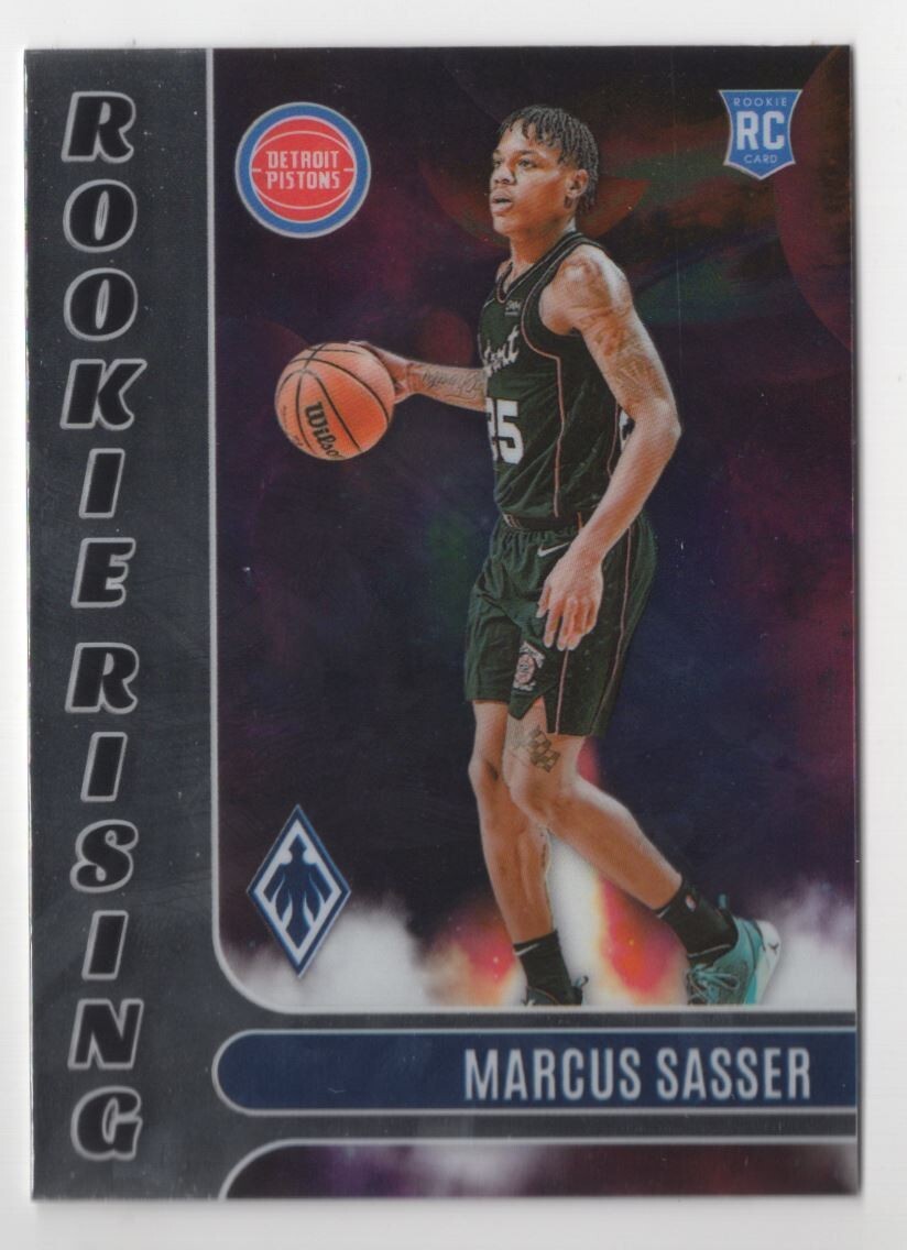 2023-24 Panini Phoenix Rookie Rising Marcus Sasser #4 Detroit Pistons