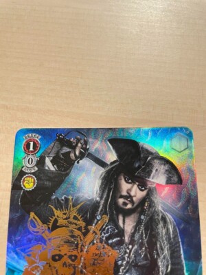 Weiss Schwarz Disney 100 Jack Sparrow Dds/S104-061SP Holo Japanese